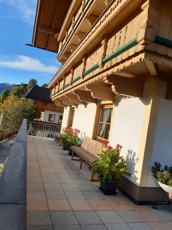 Ferienwohnung Haus Bergfrieden Gerlosberg Exterior foto